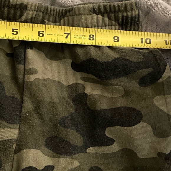 Champion Long Sleeve Black Shirt with Army print with Champion Army Sweat Pants - Picture 4 of 16
